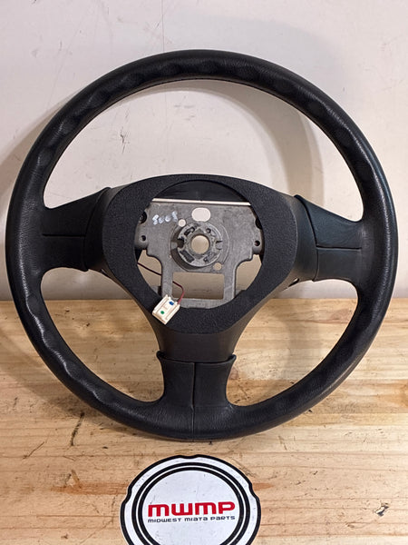 1999-2005 Mazda Miata Nardi Leather Steering wheel no airbag