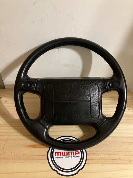 1990-1997 Mazda Miata Leather Steering Wheel