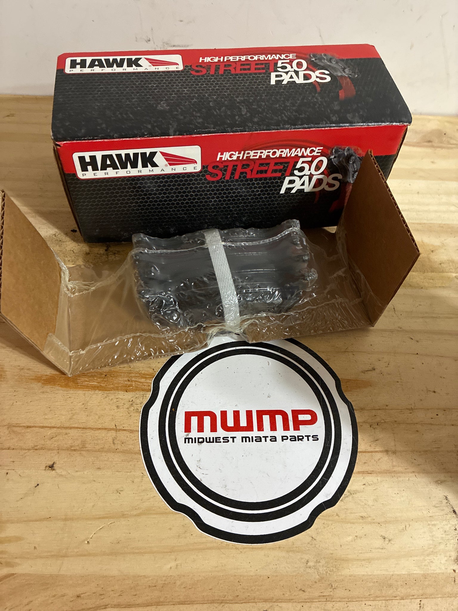 1990-1993 Mazda Miata Hawk HPS 5.0 Rear Brake Pads