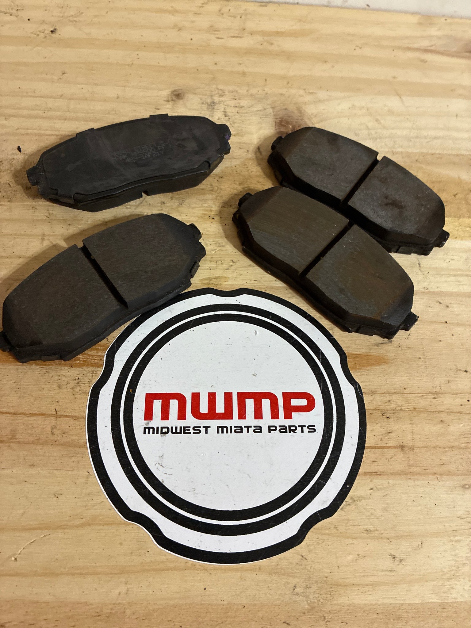 1990-1993 Mazda Miata Hawk HPS 5.0 Front Brake Pads HB148B.560