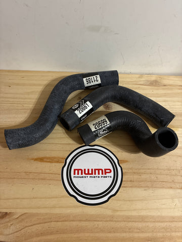 1990-1993 Mazda Miata Gates 3 Piece Radiator Hose Kit
