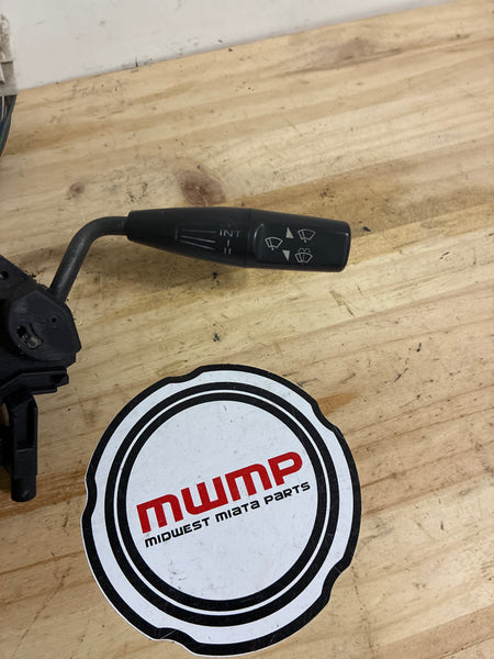 1990-1997 Mazda Miata Combo Switch Wipers Headlights Turn Signals without Clock Spring without Cruise
