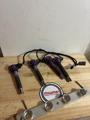 2001-2005 Mazda Miata Flow Force R8 Ignition Coil Kit with Billet mounting plate