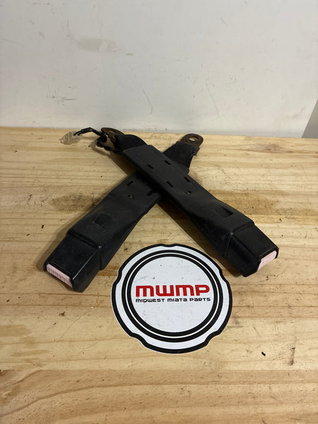 1990-1993 Mazda Miata Seat Belt Receiver Set