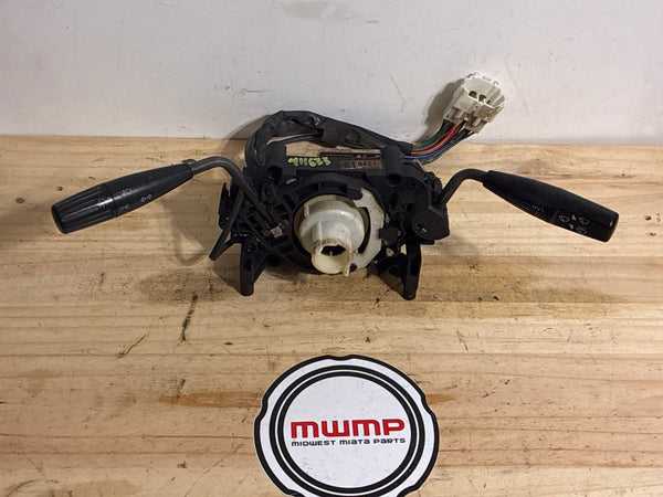 1990-1997 Mazda Miata Combo Switch Wipers Headlights Turn Signals without Clock Spring without Cruise