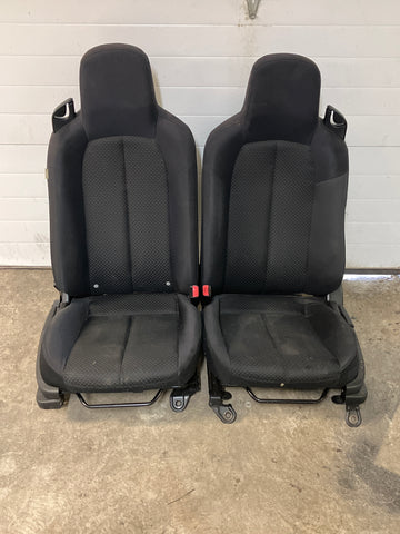 2006-2008 Mazda Miata NC Seats Seat Set Black Cloth