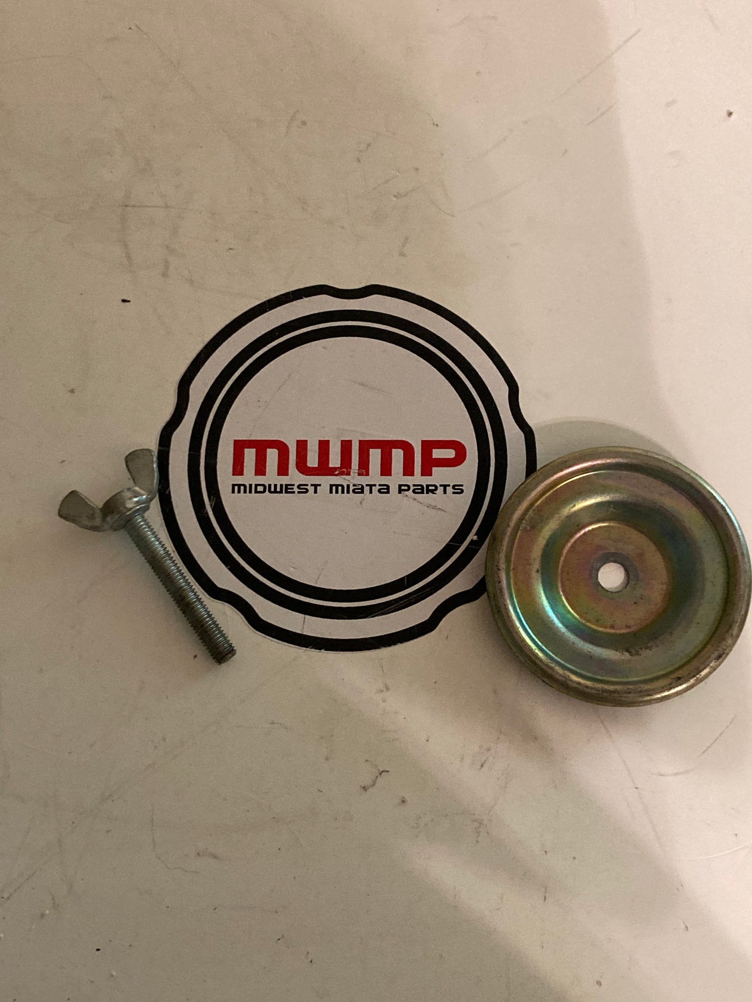 1990-1997 Mazda Miata Spare Tire Tie Down Kit Bolt and Washer